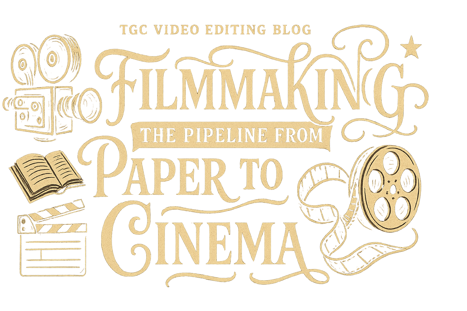 Filmmaking- The pipeline from paper to cinema